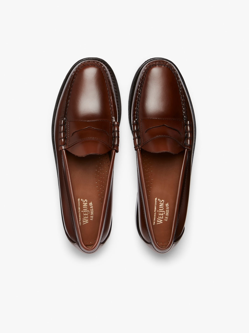 G.H.Bass Penny Loafers Mid Brown