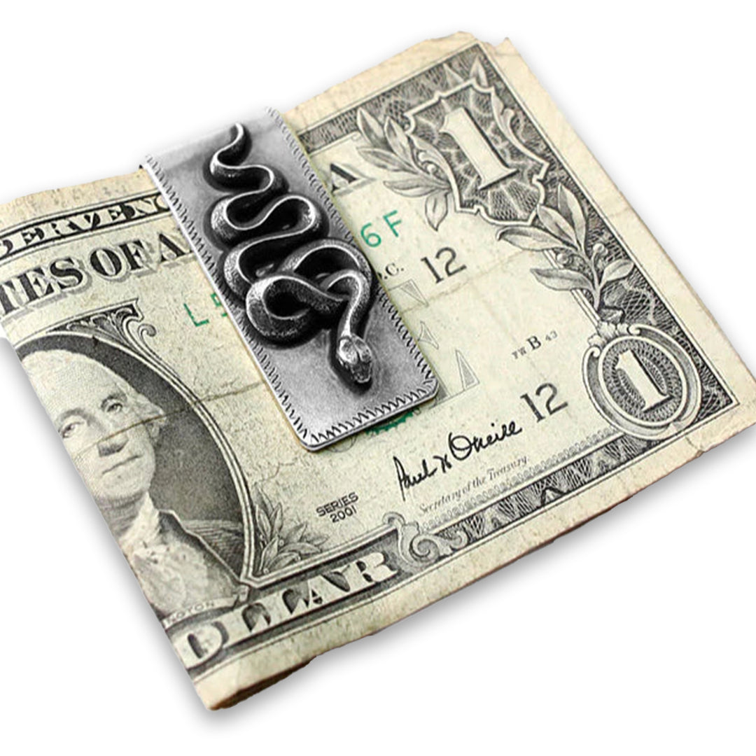 Peanuts & Co | Peanuts & Co Moneyclip Snake Silver