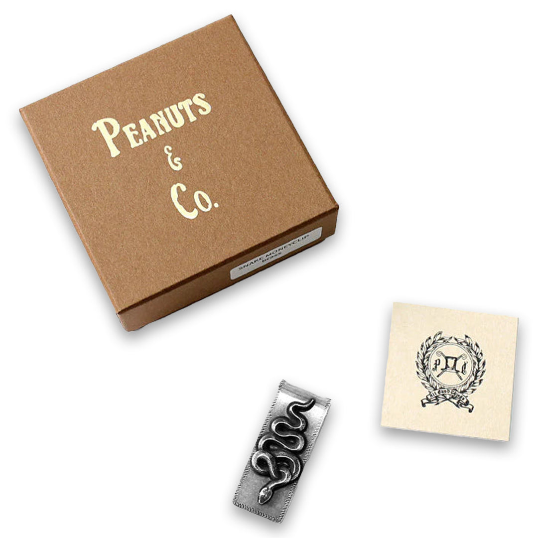 Peanuts & Co | Peanuts & Co Moneyclip Snake Silver