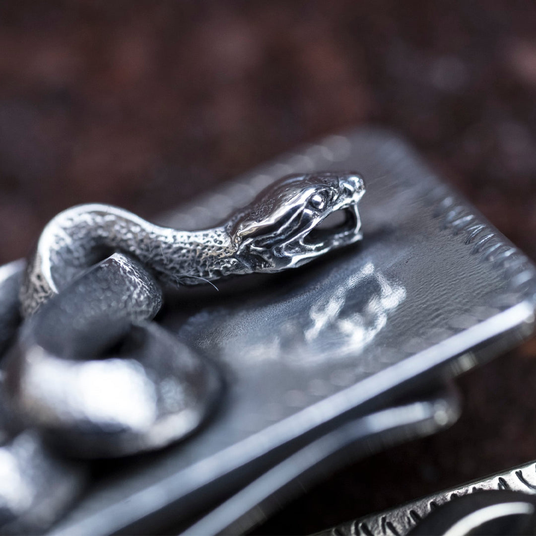 Peanuts & Co | Peanuts & Co Moneyclip Snake Silver