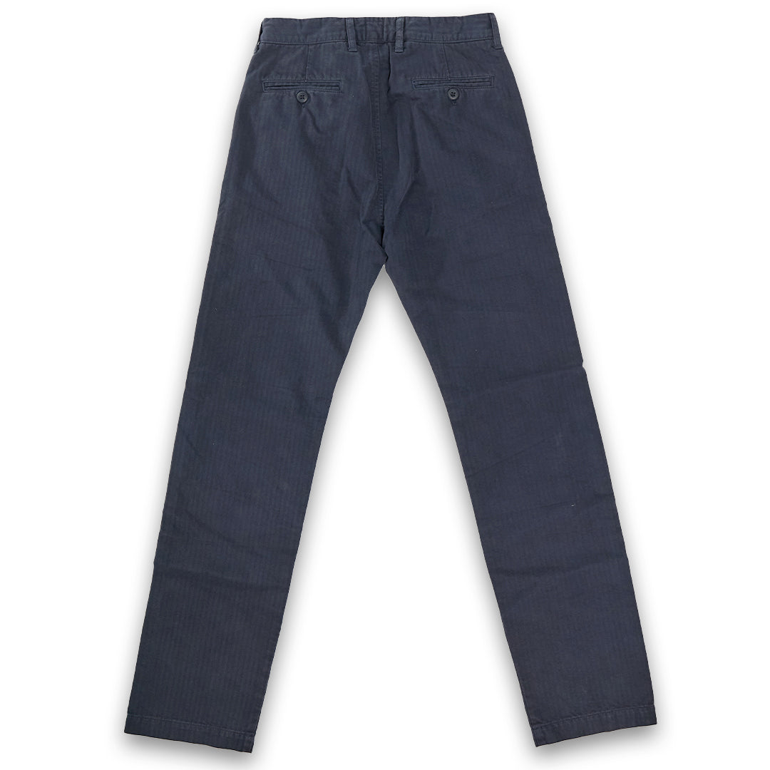 Tellason | Chino Pant Herringbone Twill Dark Navy