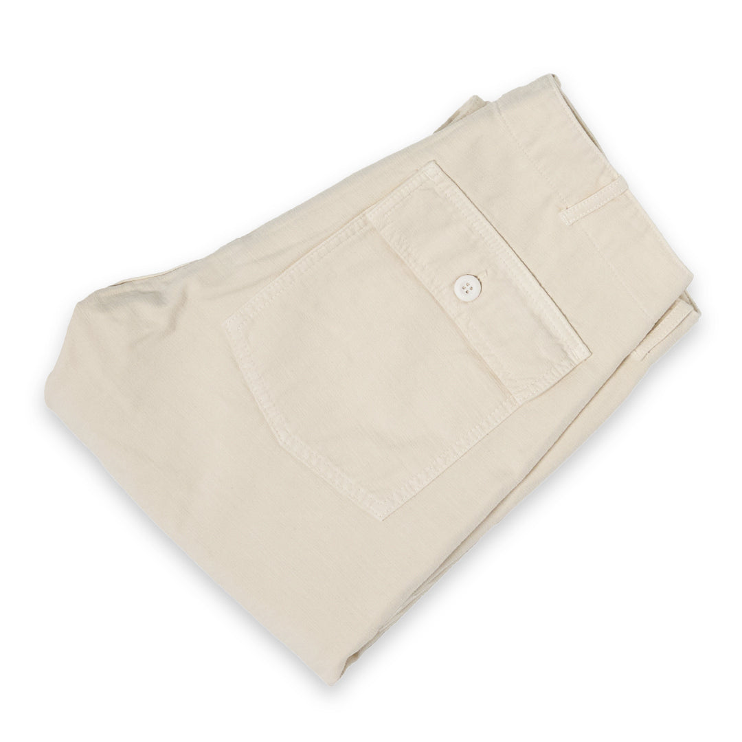 Tellason | Fatigue Pant Cotton Sateen Ecru