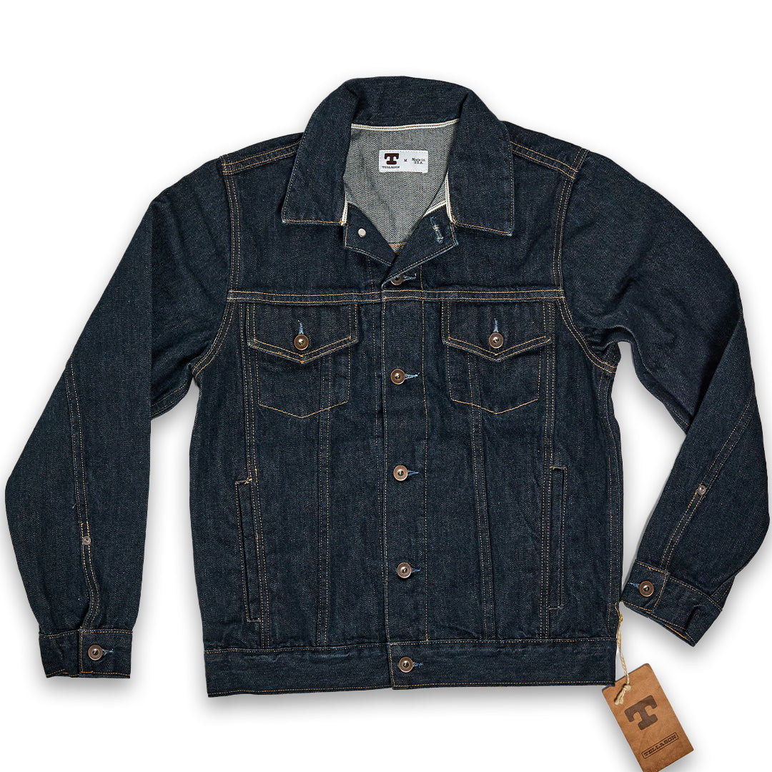 Tellason | Jean Jacket Rinsed 12.5oz Indigo