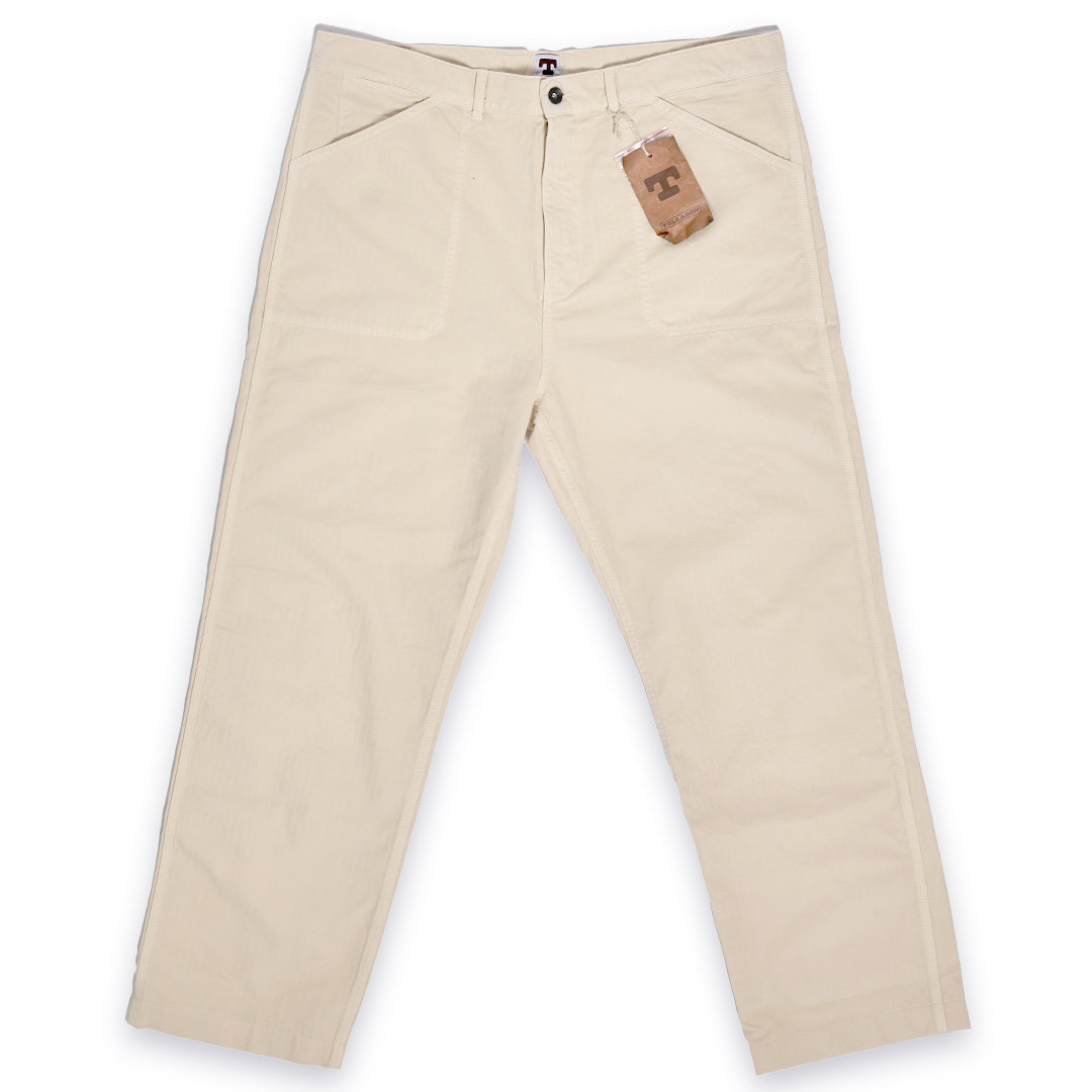 Tellason | Sailor Pant Herringbone Twill Bone