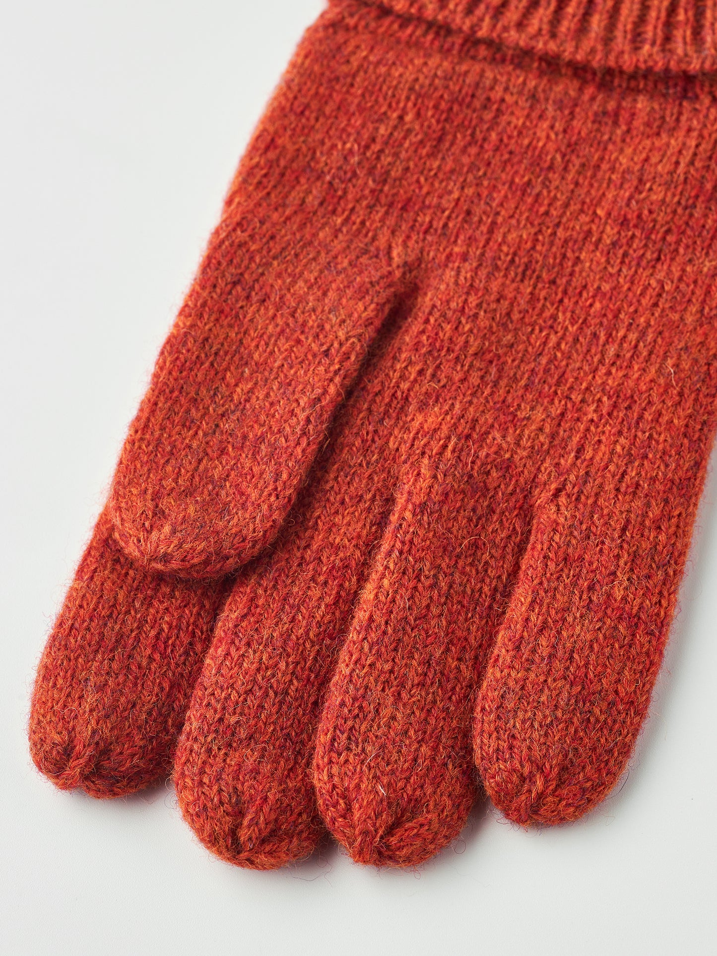Hestra RAGGWOOL GLOVE Brick Red