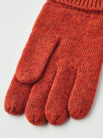 Hestra RAGGWOOL GLOVE Brick Red