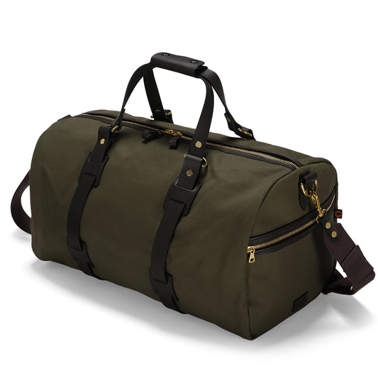 CROOTS | Duffle Holdall British Twill Olive Medium