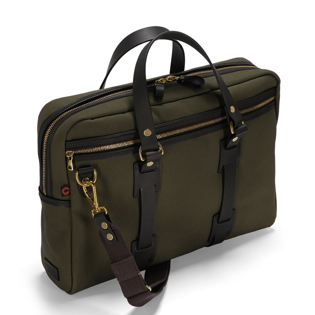 CROOTS | Flight Bag British Twill Olive