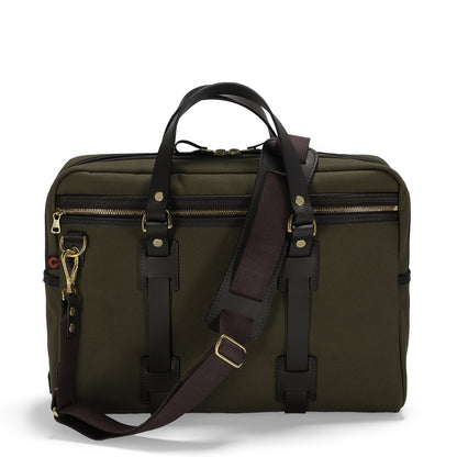 CROOTS | Flight Bag British Twill Olive