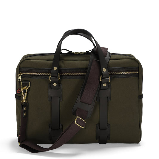 CROOTS | Flight Bag British Twill Olive