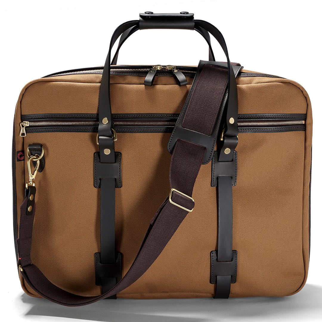 CROOTS | Laptop Bag British Twill Tan