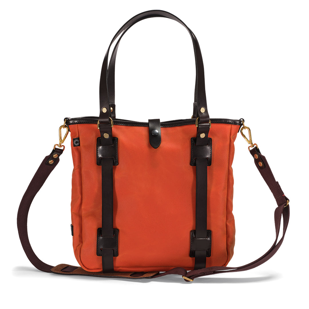 CROOTS | Tote Bag Vintage Canvas Orange Medium