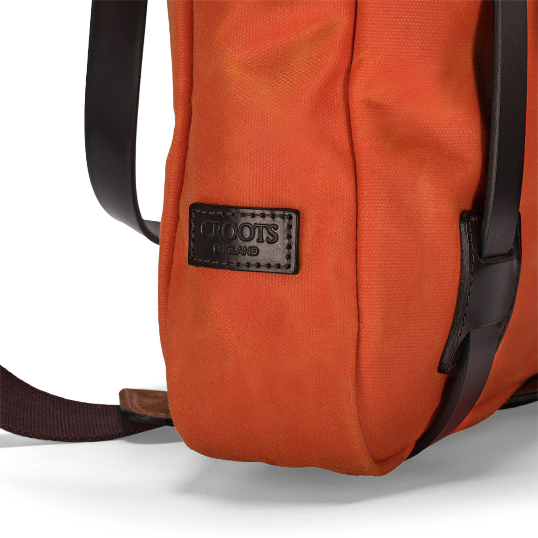 CROOTS | Tote Bag Vintage Canvas Orange Medium