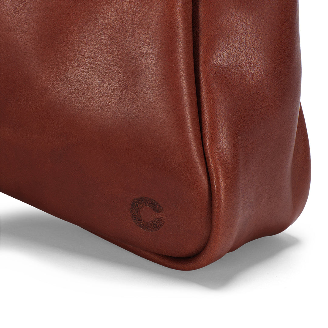 CROOTS | Field Tote Bag Vintage Leather Port