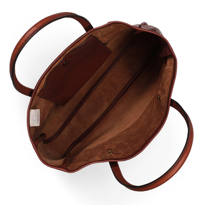 CROOTS | Field Tote Bag Vintage Leather Port