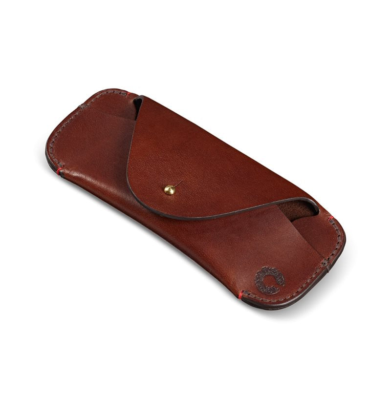 CROOTS | Glasses Case Vintage Leather Port