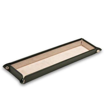 ETTINGER | Capra Ecru Oblong Valet Tray Green