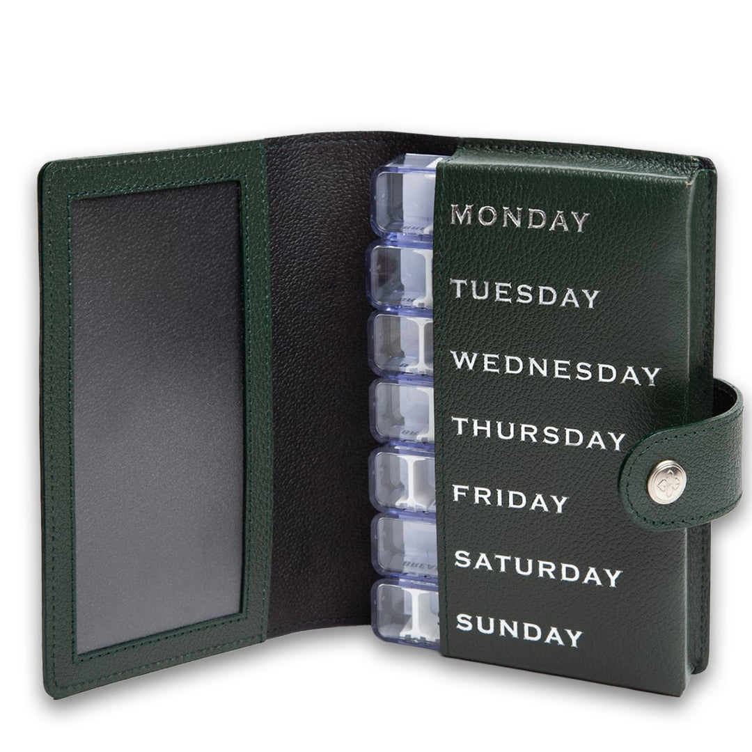ETTINGER | Capra Pill Case Forest Green