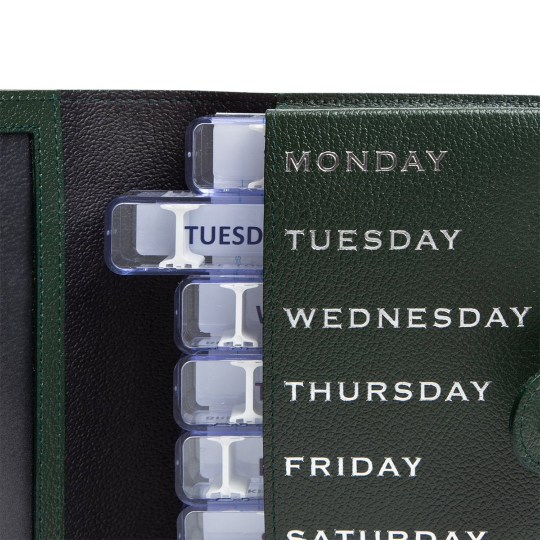 ETTINGER | Capra Pill Case Forest Green