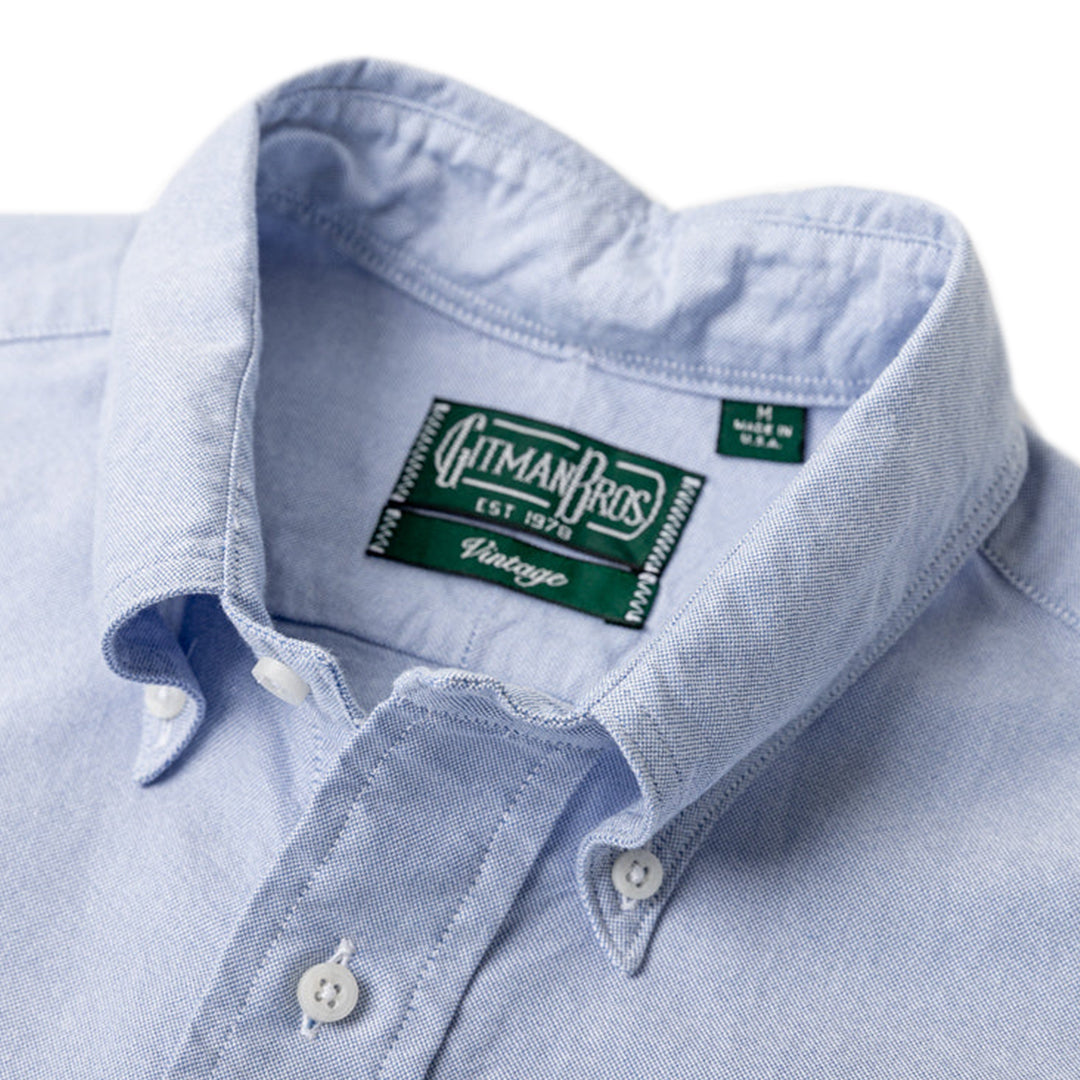 GITMAN | Button Down Shirt Blue Oxford