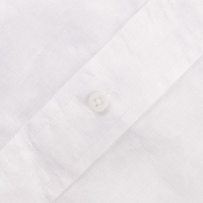 GITMAN | Button Down Shirt White Linen