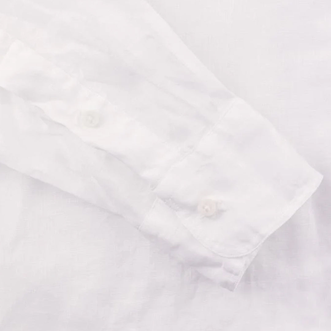 GITMAN | Button Down Shirt White Linen