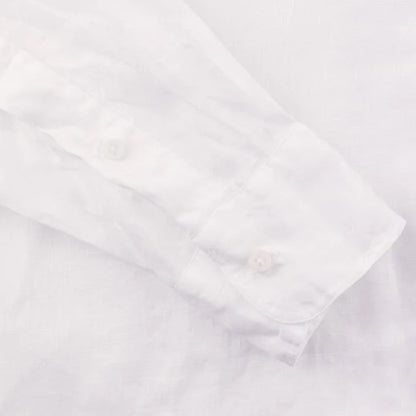 GITMAN | Button Down Shirt White Linen