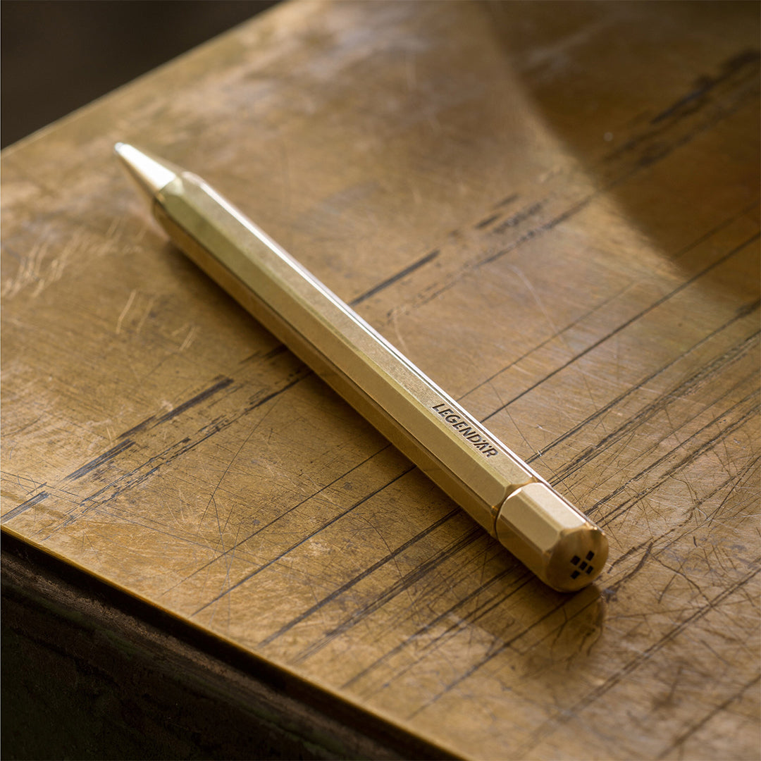 LGNDR | Brass Ballpoint Pen TWYST