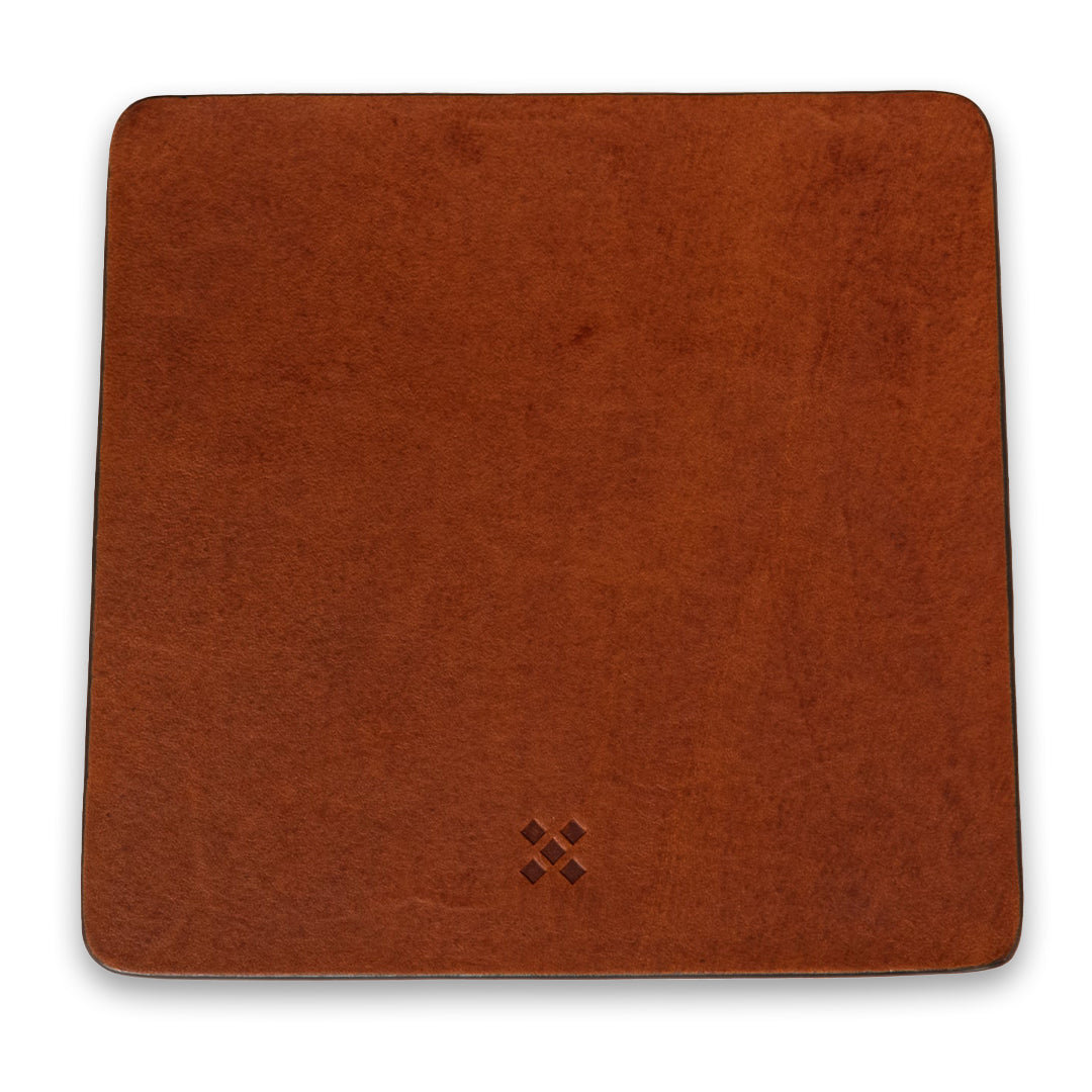 LGNDR | Leather Coaster Set DRYNK Chestnut