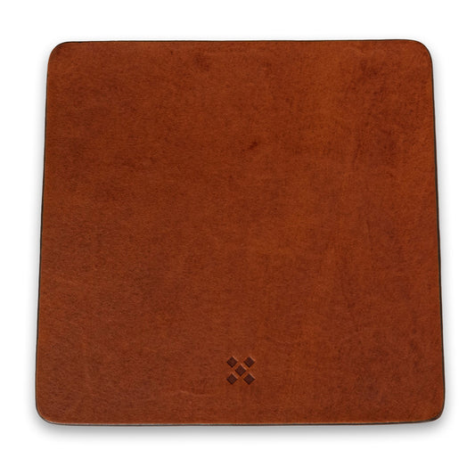 LGNDR | Leather Coaster Set DRYNK Chestnut