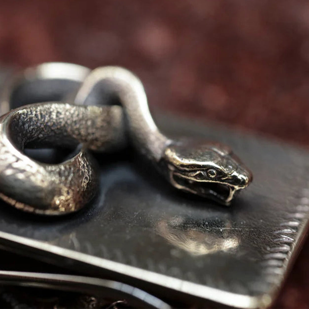 Peanuts & Co | Peanuts & Co Moneyclip Snake Brass