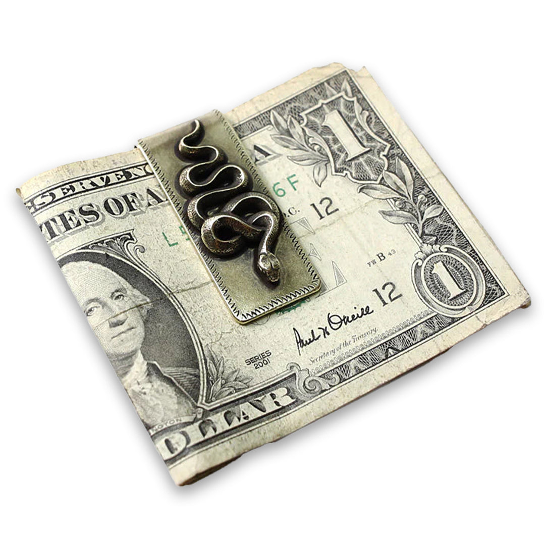 Peanuts & Co | Peanuts & Co Moneyclip Snake Brass