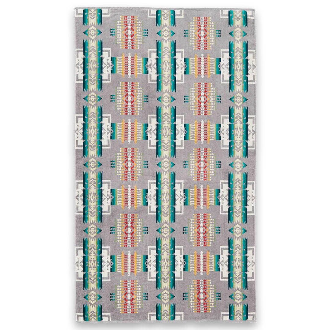 Pendleton | Jacquard Chief Spa Joseph Towel Grey