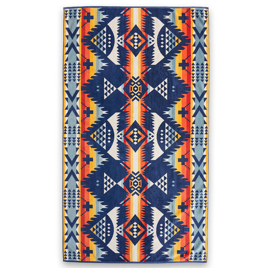 Pendleton | Jacquard Nehalem Beach Towel Navy