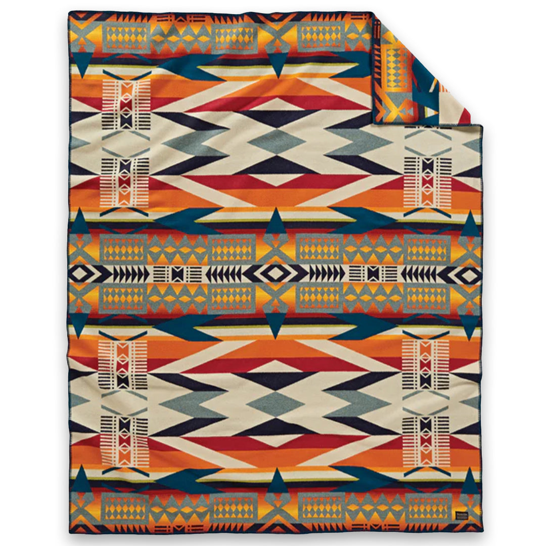 Pendleton | Jacquard Robe Blanket Fire Legend Sunset
