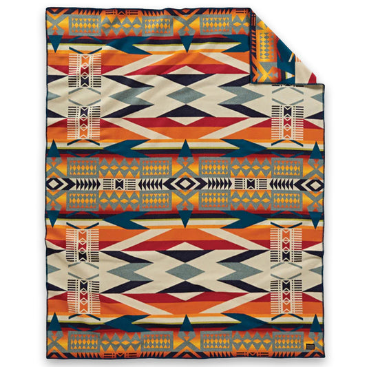 Pendleton | Jacquard Robe Blanket Fire Legend Sunset