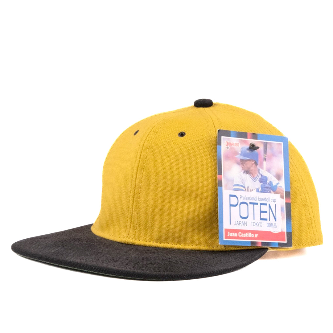 POTEN | VINTAGE HOPSACK CAP YELLOW