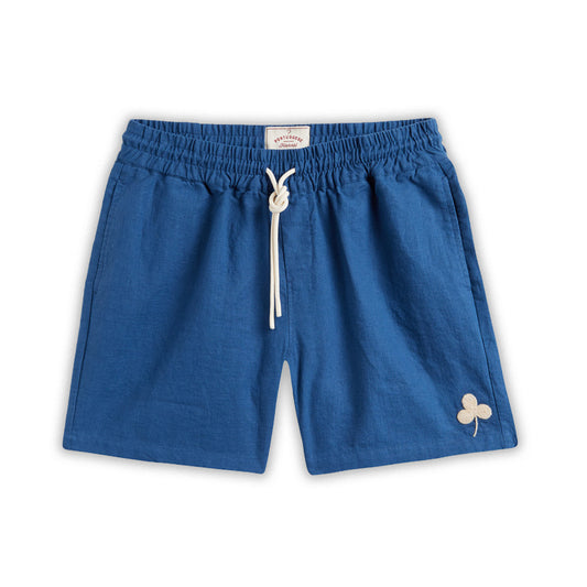 Portuguese Flannel | Emboidery Nat. Ramie Shorts