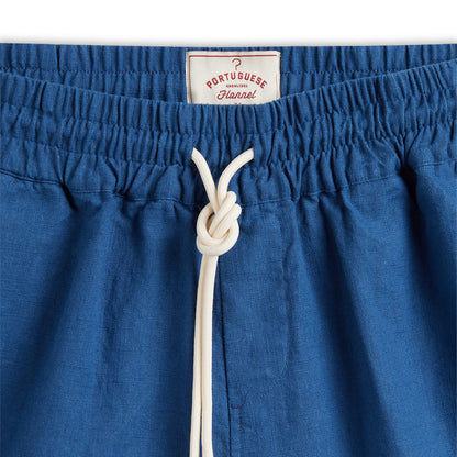 Portuguese Flannel | Emboidery Nat. Ramie Shorts