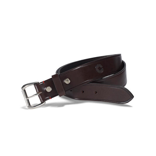 CROOTS | Rover Belt Vintage Leather Dark Brown