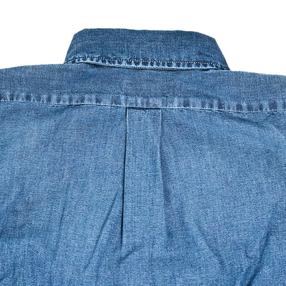 Tellason | Button Down Shirt Chambray Light Blue