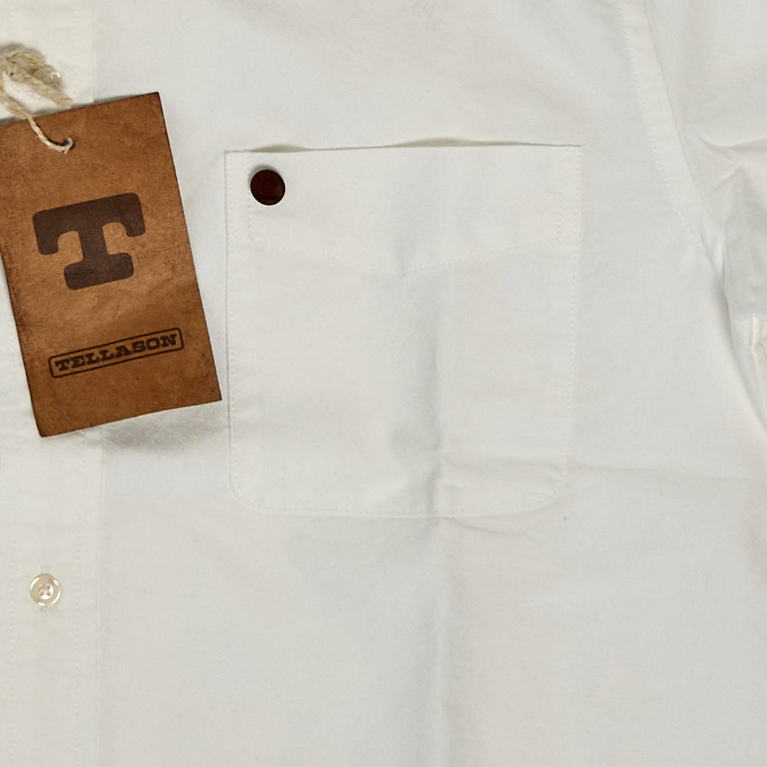 Tellason | Button Down Shirt Oxford White