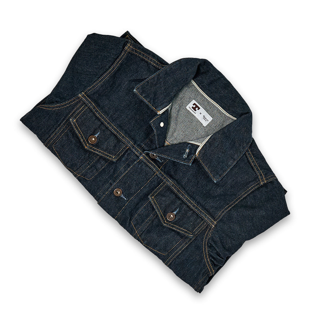 Tellason | Jean Jacket Rinsed 12.5oz Indigo