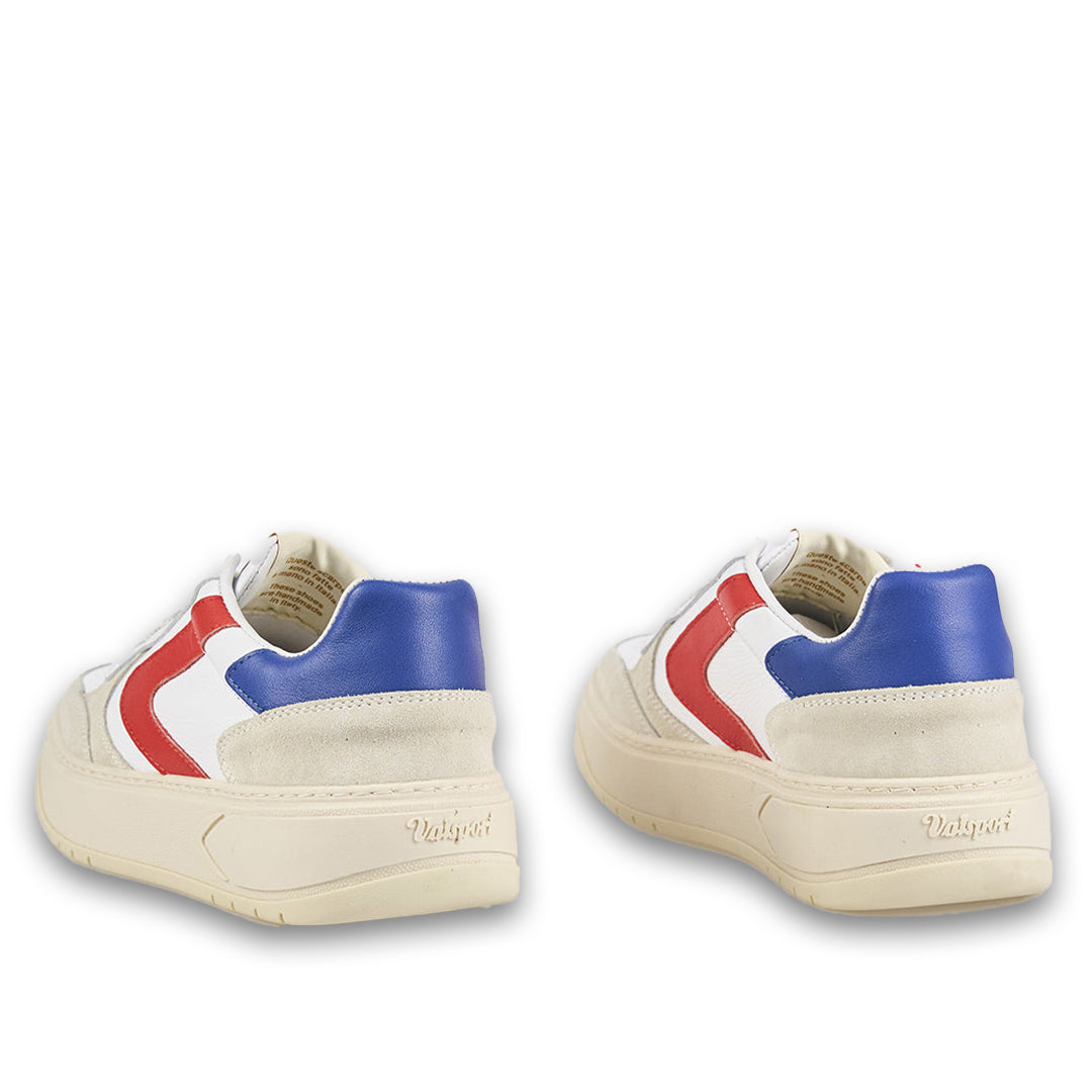 VALSPORT | Hype Suede Leather White Royal Orange