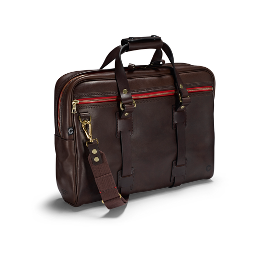 Croots Vintage Leather Laptop Bag DB