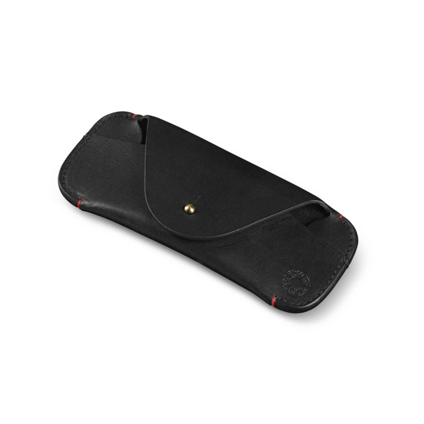 CROOTS | Glasses Case Vintage Leather Black