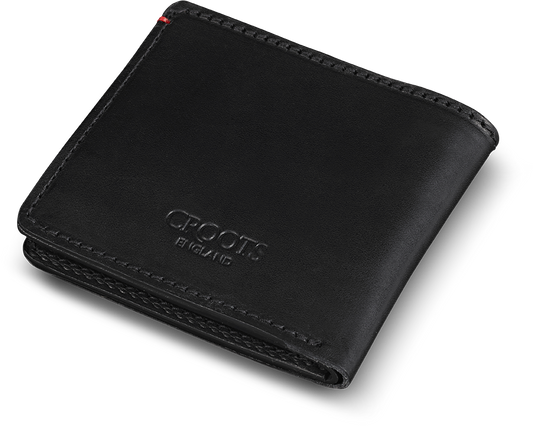 CROOTS | Folding Wallet Vintage Leather Black