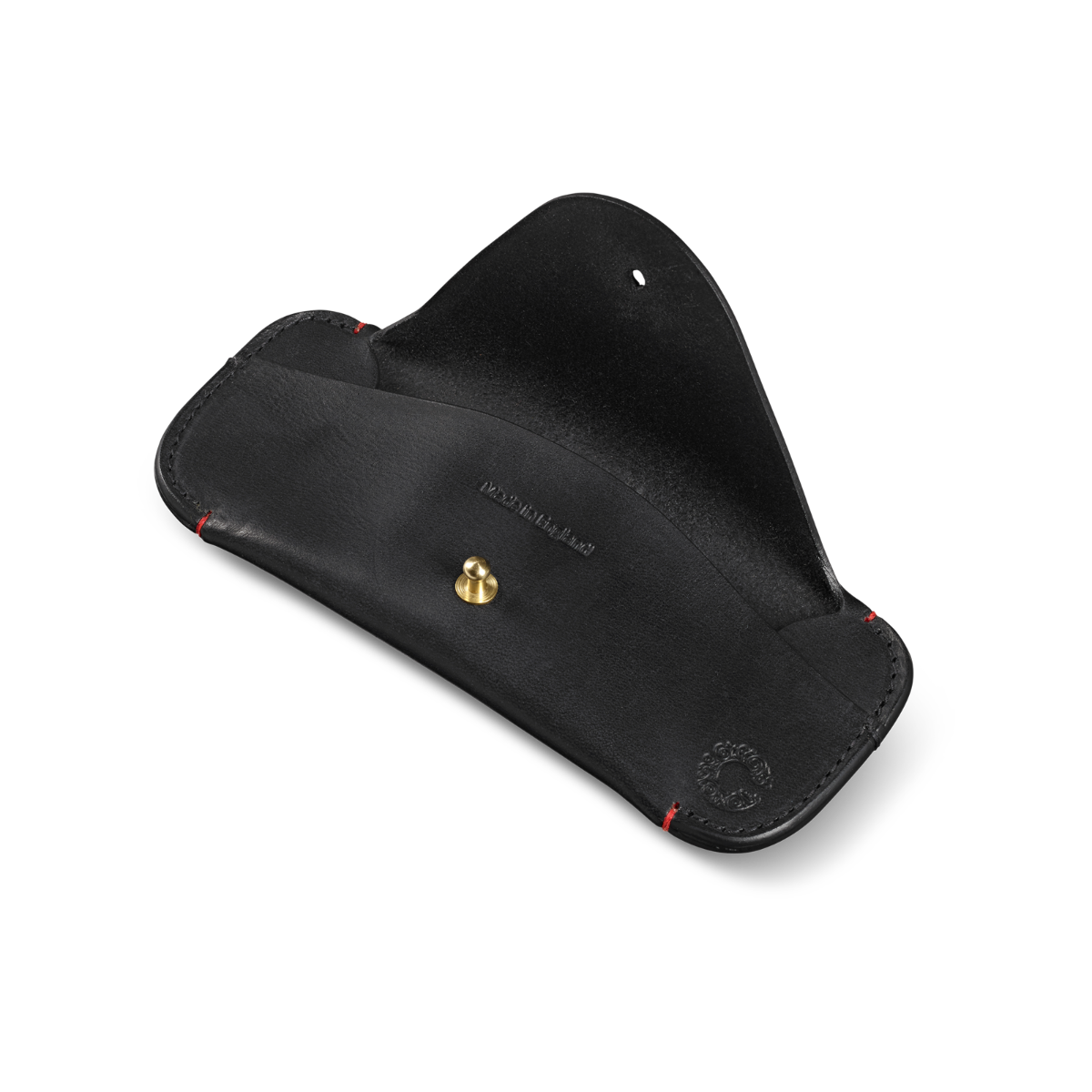 CROOTS | Glasses Case Vintage Leather Black
