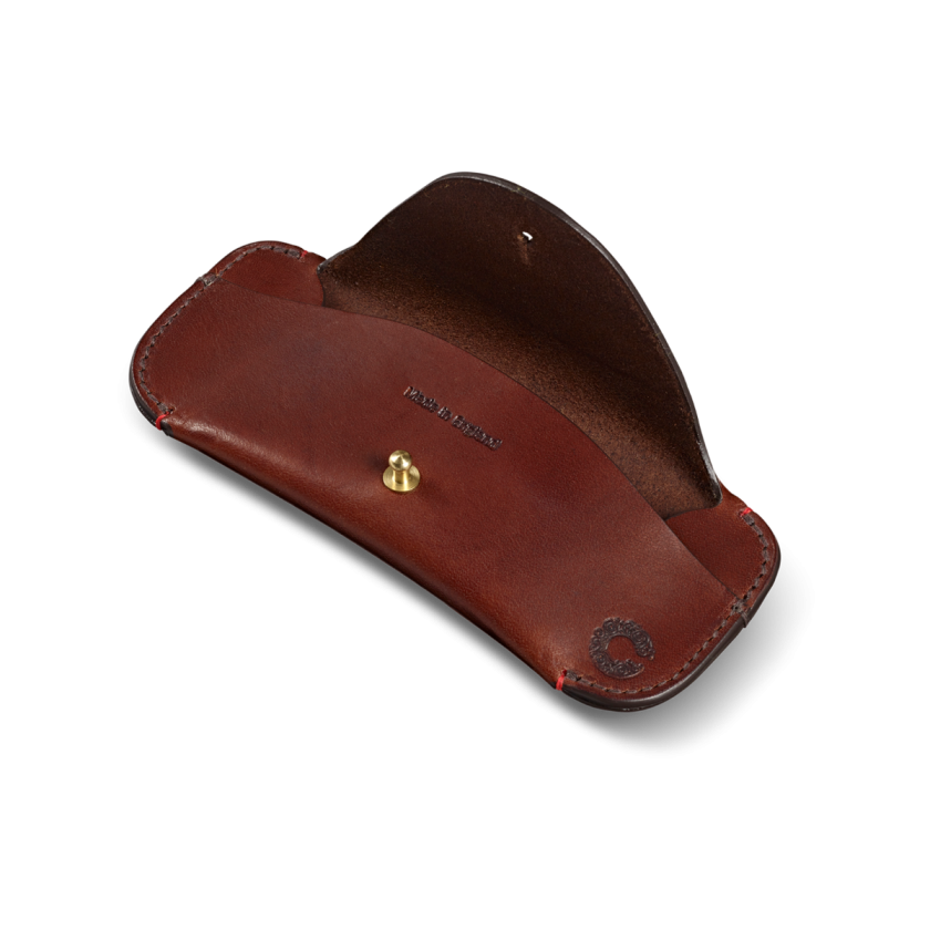 CROOTS | Glasses Case Vintage Leather Port