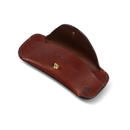 CROOTS | Glasses Case Vintage Leather Port